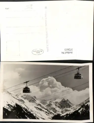 372613,Foto AK St. Anton am Arlberg Seilbahn Bergkulisse