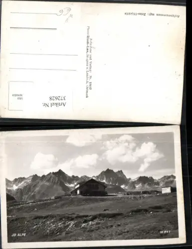 372628,Id-Alpe Almhütte Berghütte b. Ischgl Bergkulisse pub Risch-Lau 10657
