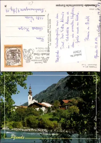 372635,Pfunds im Oberinntal Partie Kirche