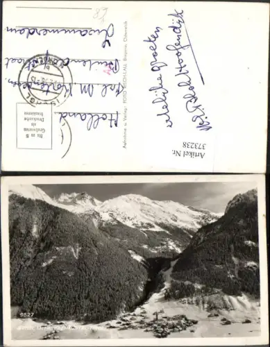 373238,Ischgl im Paznauntal Totale Bergkulisse Winterbild