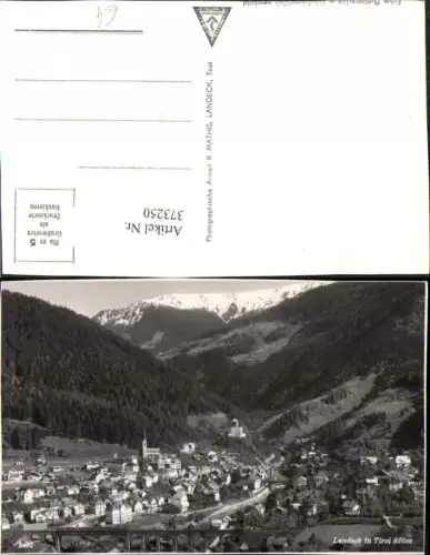 373250,Landeck Totale m. Viadukt Bergkulisse
