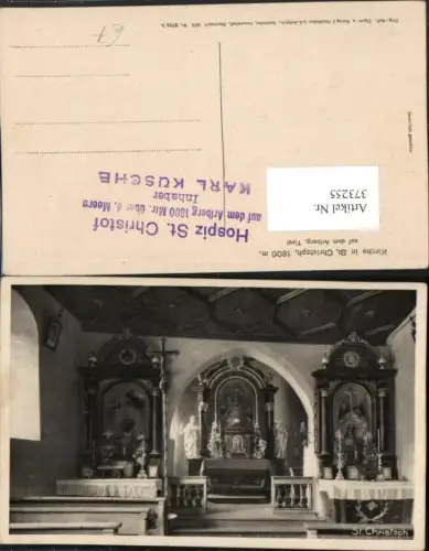 373255,St. Christoph am Arlberg Kirche Innenansicht