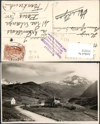 373275,St. Christoph am Arlberg Hospiz Bergkulisse