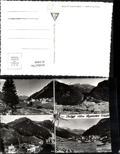413490,Ischgl Totale Fluss Bergkulissen Mehrbildkarte