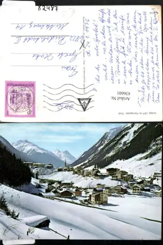 436601,Ischgl im Paznauntal Totale Bergkulisse Winterbild