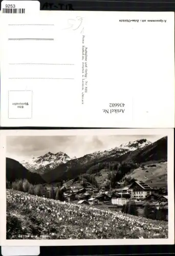 436602,St. Anton am Arlberg Teilansicht Bergkulisse pub Risch-Lau 8451