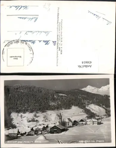 436614,Serfaus Totale geg. Fugler Bergkulisse Winterbild pub Risch-Lau 6086
