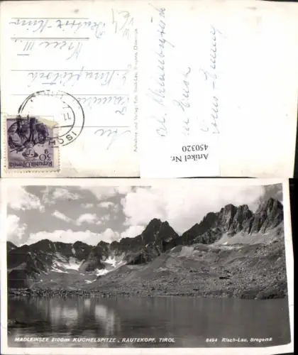 450320,Madleinsee See b. Ischgl Bergkulisse pub Risch-Lau 4694