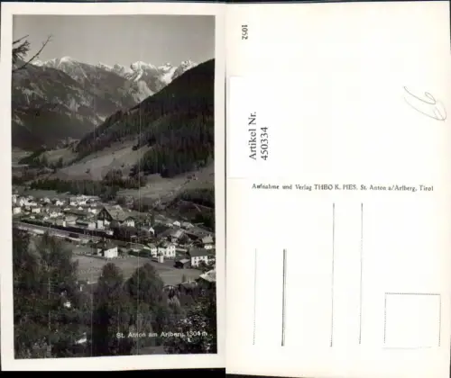 450334,St. Anton am Arlberg Totale Bergkulisse