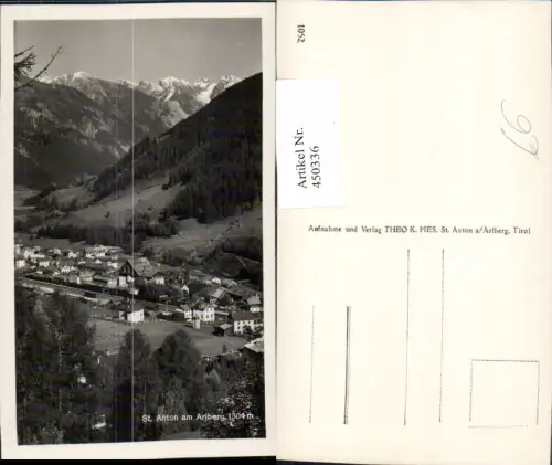 450336,St. Anton am Arlberg Totale Bergkulisse