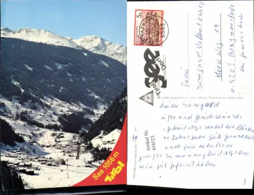 454523,See im Paznauntal Totale Bergkulisse Winterbild