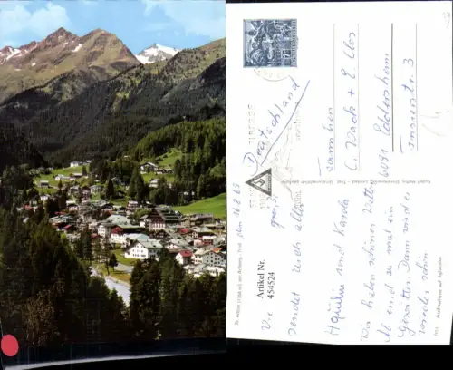 454524,St. Anton am Arlberg Totale Bergkulisse