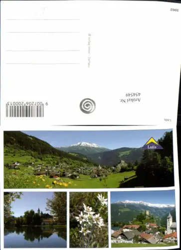 454549,Ladis b. Prutz Totale Burg Edelweiß Mehrbildkarte