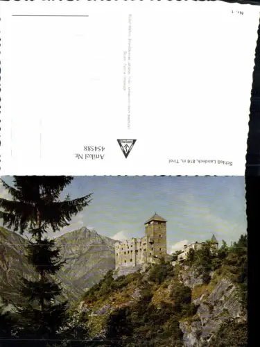 454588,Schloss Burg Landeck Bergkulisse