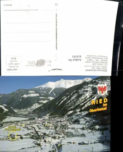454595,Ried im Oberinntal Totale Bergkulisse Winterbild pub Alpine Luftbild 82231