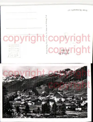 471780,St. Anton am Arlberg Totale Bergkulisse
