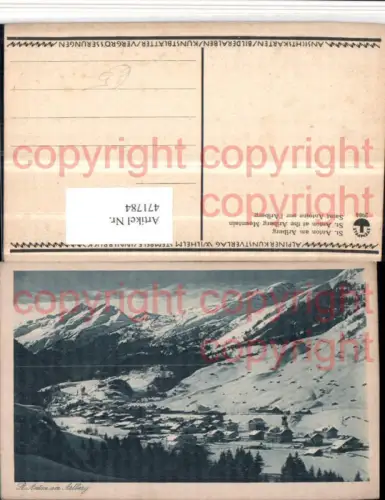 471784,St. Anton am Arlberg Totale Bergkulisse Winterbild