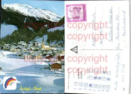 475665,ischgl im Paznauntal Totale Bergkulisse Winterbild