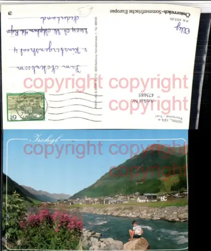 475685,Ischgl im Paznauntal Totale Fluss Bergkulisse