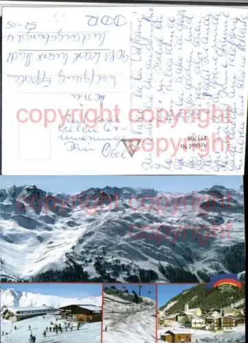 475708,Ischgl Totale Skiarena Samnaun Bergkulisse Mehrbildkarte