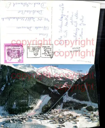 475719,Ischgl im Paznauntal Totale Bergkulisse Winterbild