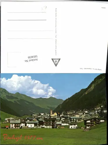 505839,Ischgl im Paznauntal Totale Bergkulisse
