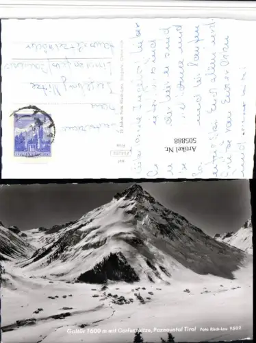 505888,Galtür Totale m. Gorfenspitze Bergkulisse Winterbild pub Risch-Lau 9502