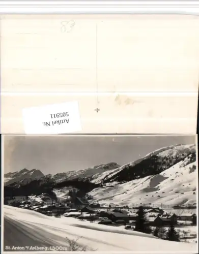 505911,St. Anton am Arlberg Totale Bergkulisse Winterbild