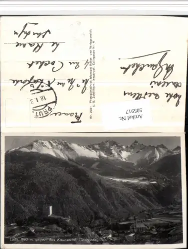 505917,Ladis Totale geg. Kaunsertal Bergkulisse