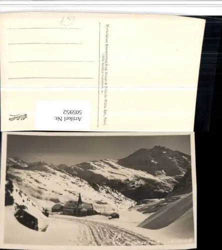 505952,St. Christoph am Arlberg Totale Bergkulisse Winterbild