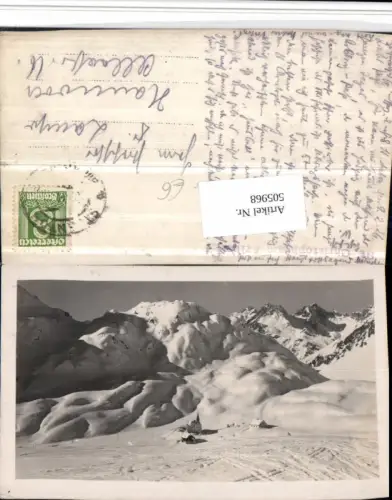 505968,St. Christoph am Arlberg Totale Bergkulisse Winterbild
