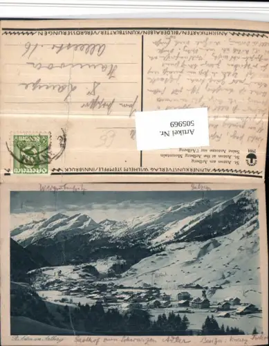 505969,St. Anton am Arlberg Totale Bergkulisse Winterbild