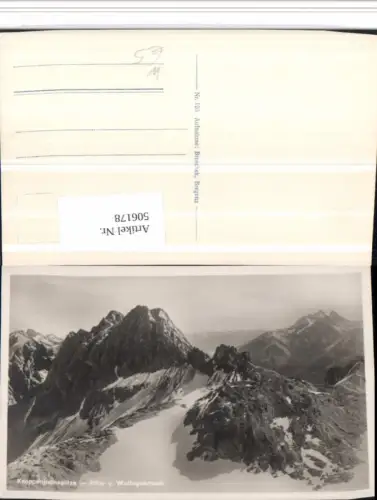 506178,Knoppenjochspitze b. St. Anton am Arlberg Bergkulisse