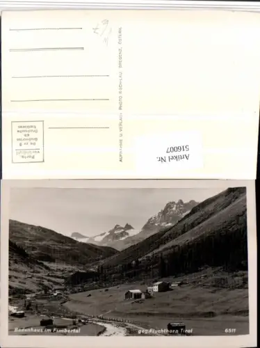 516007,Bodenhaus im Fimbertal b. Ischgl Bergkulisse pub Risch-Lau 6511