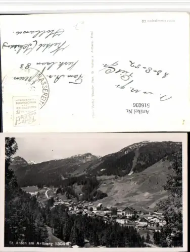 516036,St. Anton am Arlberg Totale Bergkulisse