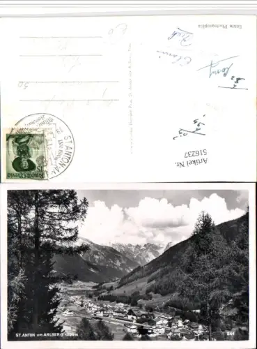 516237,St. Anton am Arlberg Totale Bergkulisse