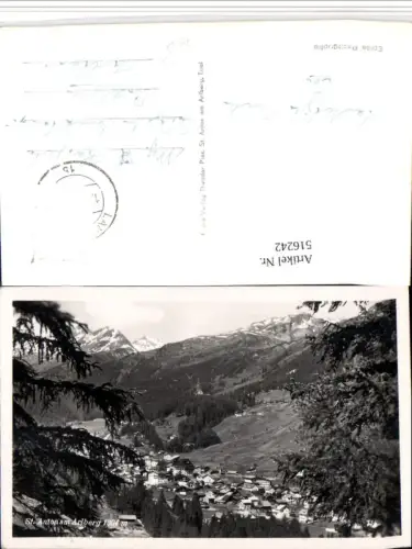 516242,St. Anton am Arlberg Totale Bergkulisse