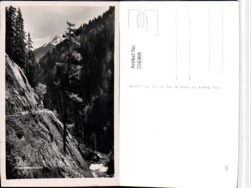 516369,Rosannaschlucht Schlucht b. St. Anton am Arlberg