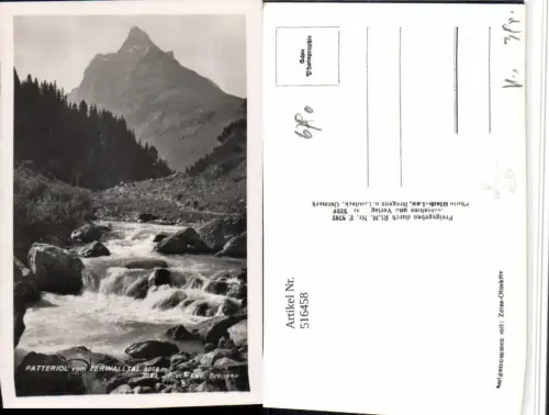 516458,Patteriol vom Ferwalltal b. Ischgl Bergkulisse pub Risch-Lau 3229