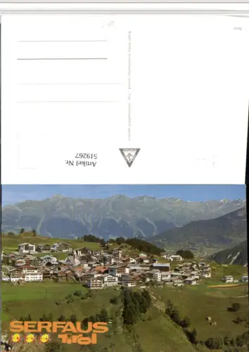 519267,Serfaus Totale Bergkulisse