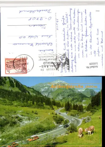 519339,Arlbergstraße b. St. Anton Bergkulisse