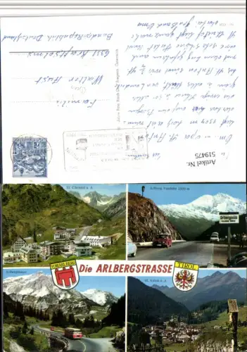 519475,St. Christoph St. Anton Pass VW-Käfer Bus Mehrbildkarte pub Risch-Lau