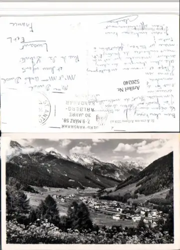 520240,St. Anton am Arlberg Totale Bergkulisse
