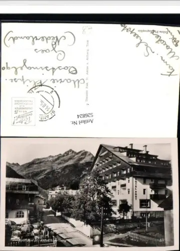 526824,seltene Foto-AK St. Anton am Arlberg Hotel Post