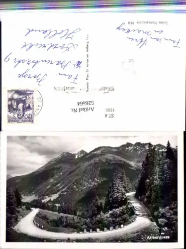 526864,Arlbergpass bei St. Anton am Arlberg Arlbergstraße