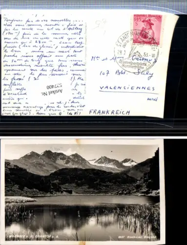 527400,Maiensee b. St. Christof am Arlberg Christoph St. Anton pub Risch Lau 8637