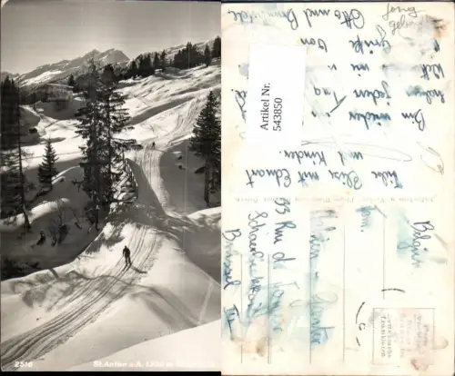 543850,St. Anton am Arlberg Skifahrer Abfahrt pub Risch Lau 2516