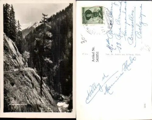 543851,St. Anton am Arlberg Rosannaschlucht