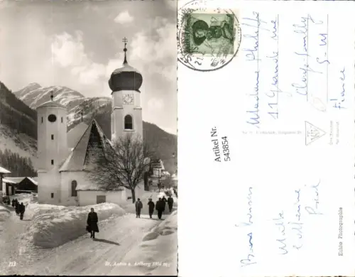 543854,St. Anton am Arlberg Kirche