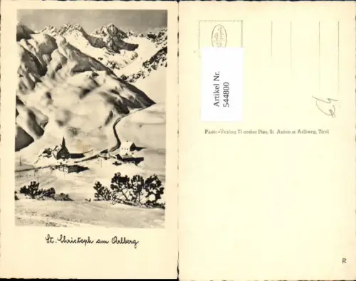 544800,St. Christoph am Arlberg St. Anton
